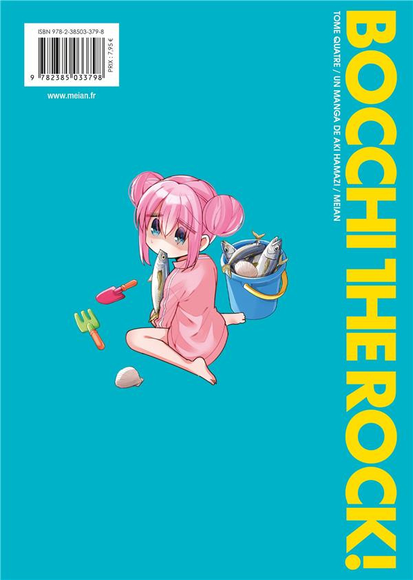 Verso de l'album Bocchi the rock ! Tome 4