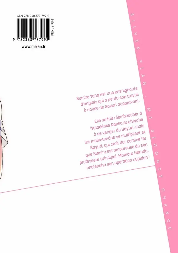 Verso de l'album Silver plan - Ma seconde chance Vol. 6