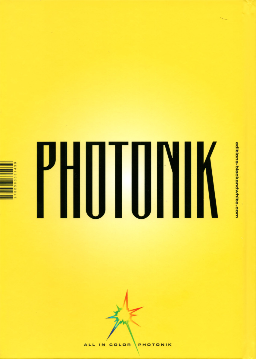 Verso de l'album Photonik 1 Black-Out !