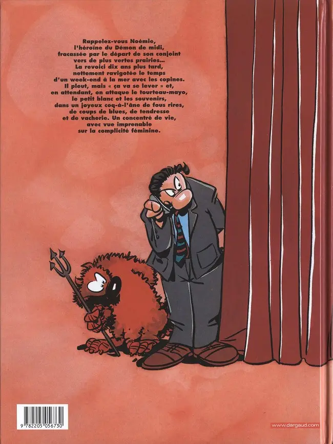 Verso de l'album Le Démon de ... Le démon d'après midi...