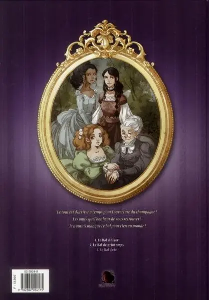 Verso de l'album Elinor Jones Tome 3 Le Bal d'été