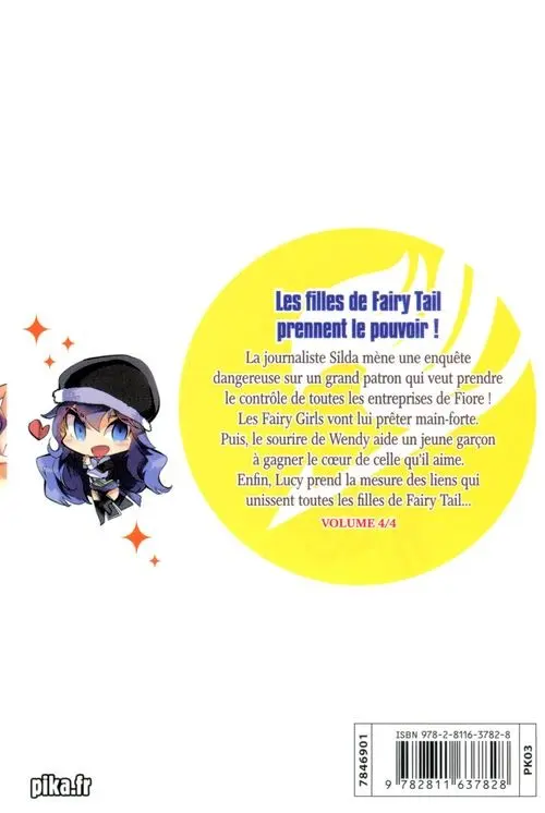 Verso de l'album Fairy Girls 4