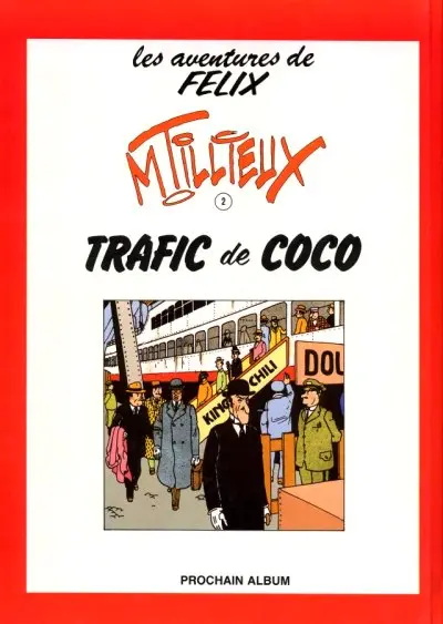 Verso de l'album Félix Couleurs Tome 1 Les réssuscités