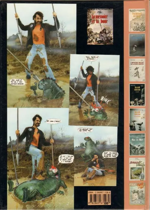 Verso de l'album La Geste de Gilles de Chin Tome 2 Le doute et l'oubli