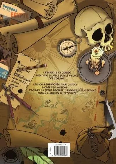 Verso de l'album Goblin's Tome 4 La quête de la terre promise