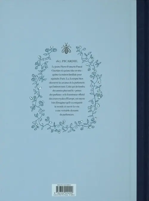 Verso de l'album Guerlain Tome 1 Pierre - François - Pascal (1798/1864)
