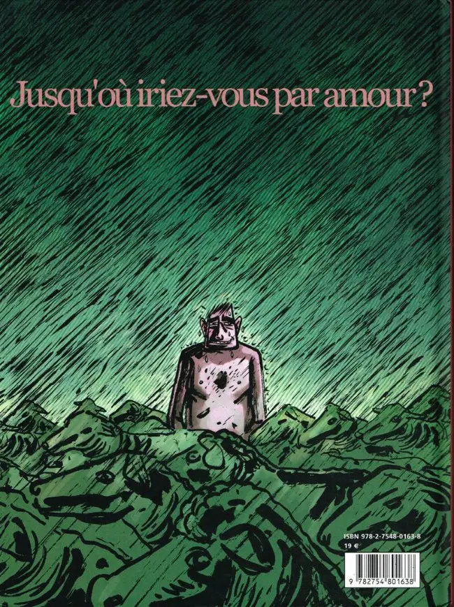 Verso de l'album La Gueule du loup
