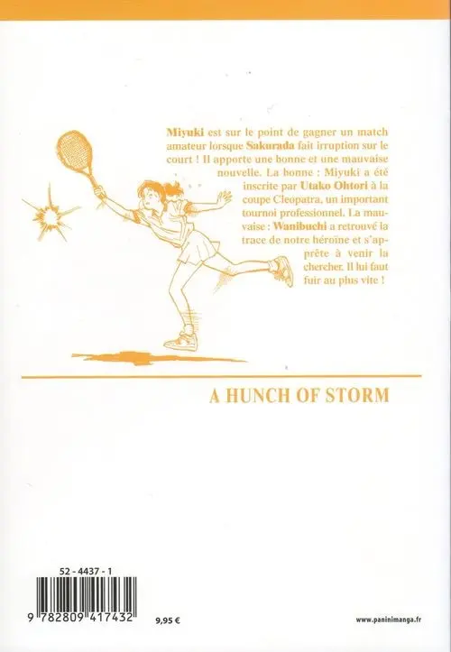 Verso de l'album Happy ! (Édition de luxe) Volume 6 A hunch of storm
