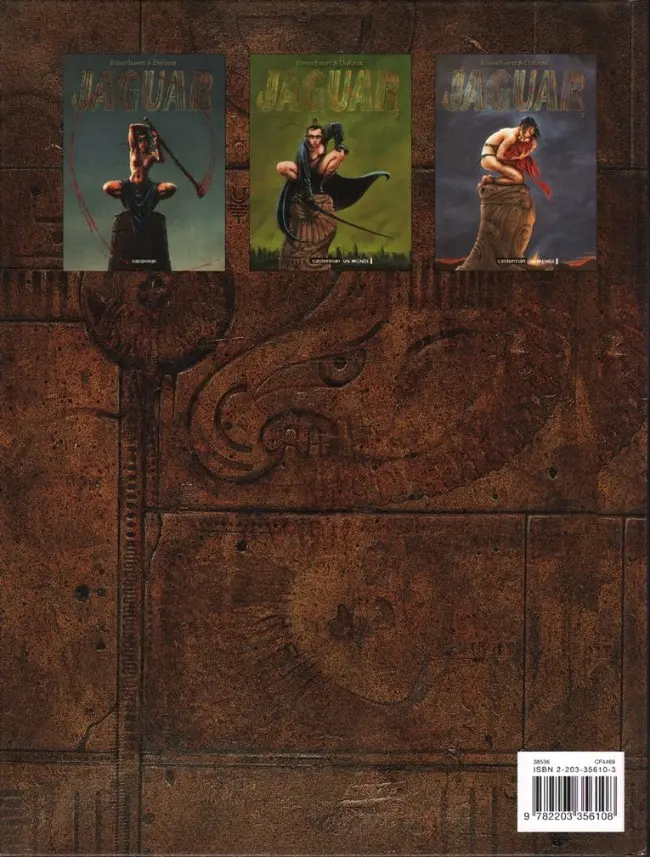 Verso de l'album Jaguar Tome 3
