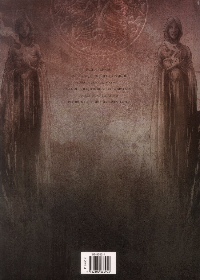 Verso de l'album Merlin - Le Prophète Tome 3 Uther