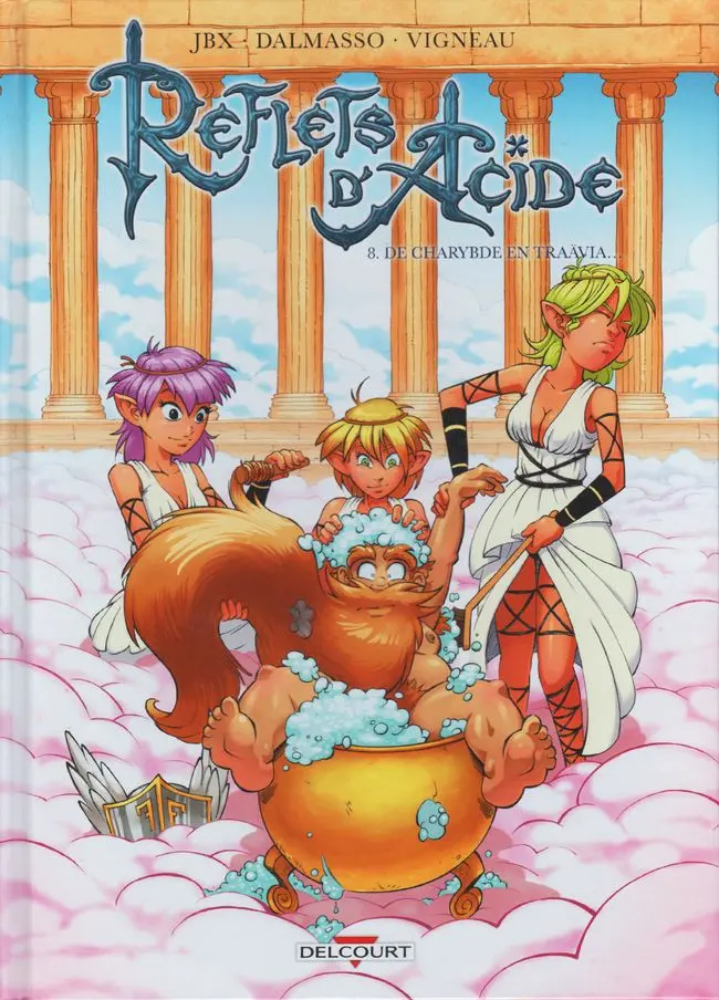 Couverture de l'album Reflets d'Acide Tome 8 De Charybde en Traävia...