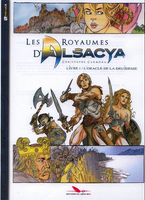 Couverture de l'album Les Royaumes d'Alsacya Tome 1 L'oracle de la druidesse