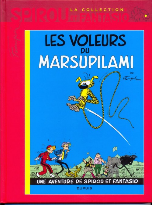 Couverture de l'album Spirou et Fantasio La collection Tome 2 Les voleurs du Marsupilami