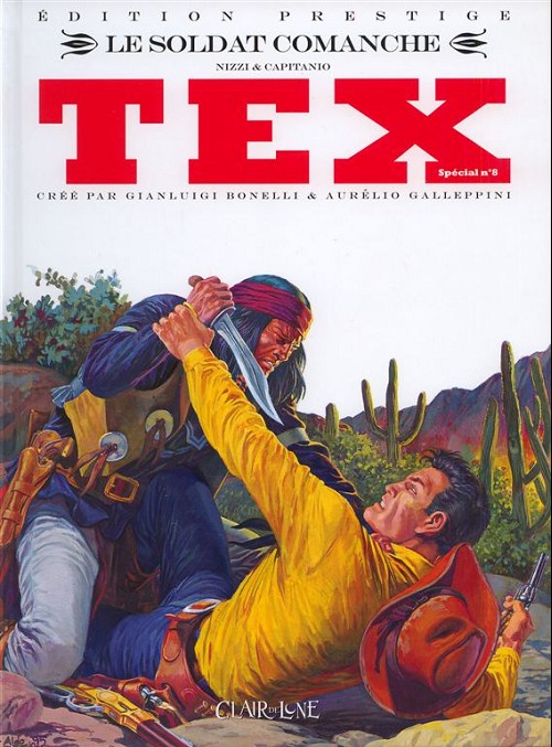 Couverture de l'album Tex (Spécial) Tome 8 Le soldat Comanche