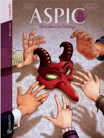 Couverture de l'album Aspic, détectives de l'étrange 3e enquête