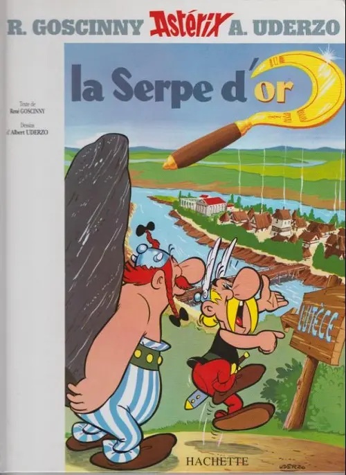 Couverture de l'album Astérix Tome 2 La serpe d'or