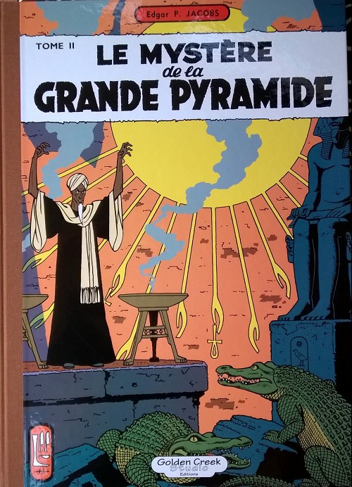 Couverture de l'album Blake et Mortimer Tome 5 Le Mystère de la Grande Pyramide - Tome II