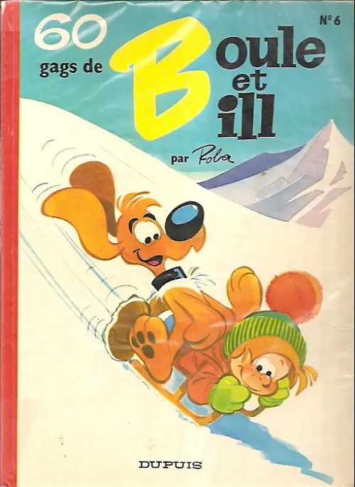 Couverture de l'album Boule & Bill Tome 6 60 gags de Boule et Bill