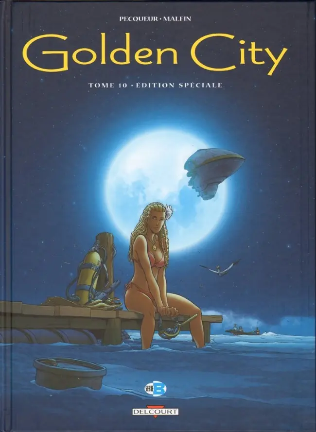 Couverture de l'album Golden City Tome 10 Orbite terrestre basse
