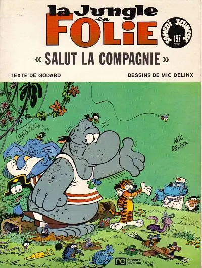 Couverture de l'album La Jungle en folie Tome 2 Salut la compagnie