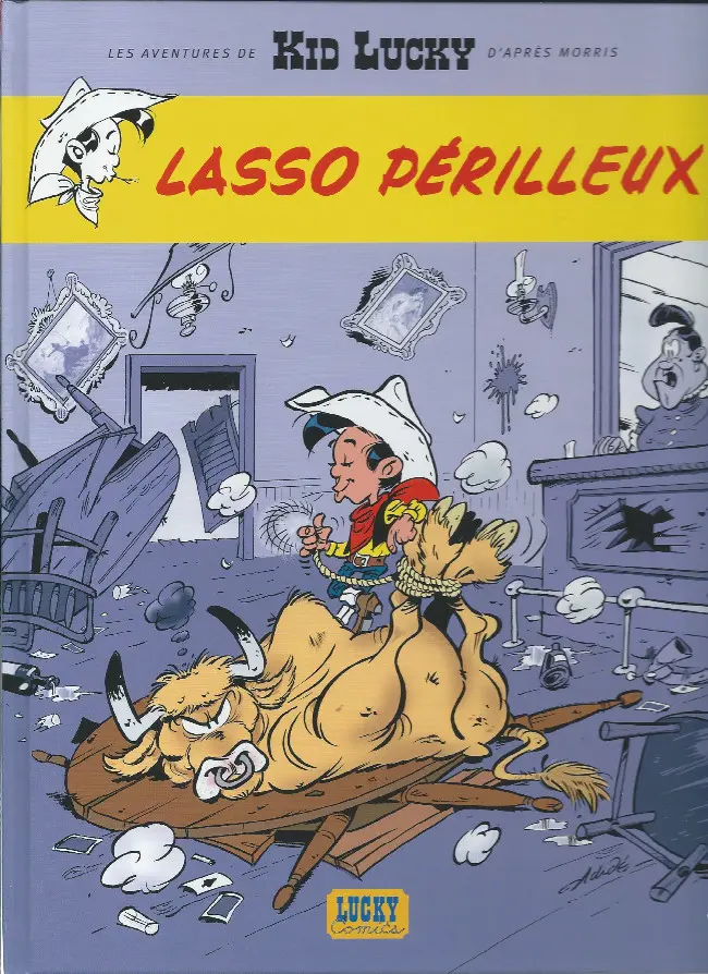 Couverture de l'album Kid Lucky Tome 2 Lasso périlleux