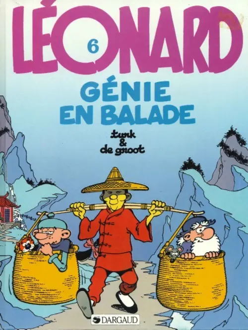 Couverture de l'album Léonard Tome 6 Génie en balade