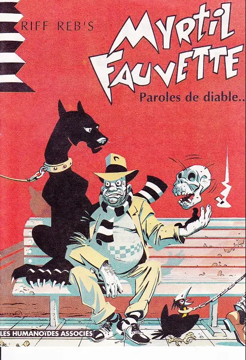 Couverture de l'album Myrtil Fauvette Tome 1 Paroles de diable...