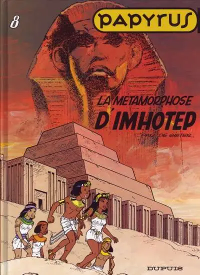 Couverture de l'album Papyrus Tome 8 La métamorphose d'Imhotep
