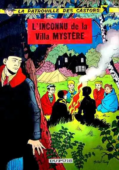 Couverture de l'album La Patrouille des Castors Tome 3 L'Inconnu de la Villa Mystère