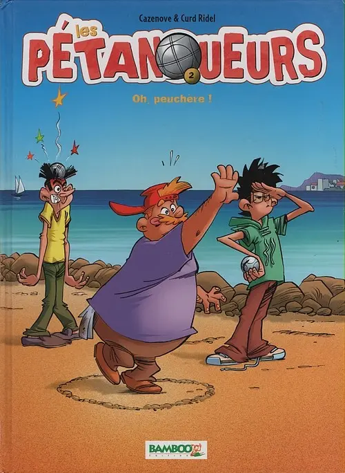Couverture de l'album Les Pétanqueurs Tome 2 Oh, peuchère !