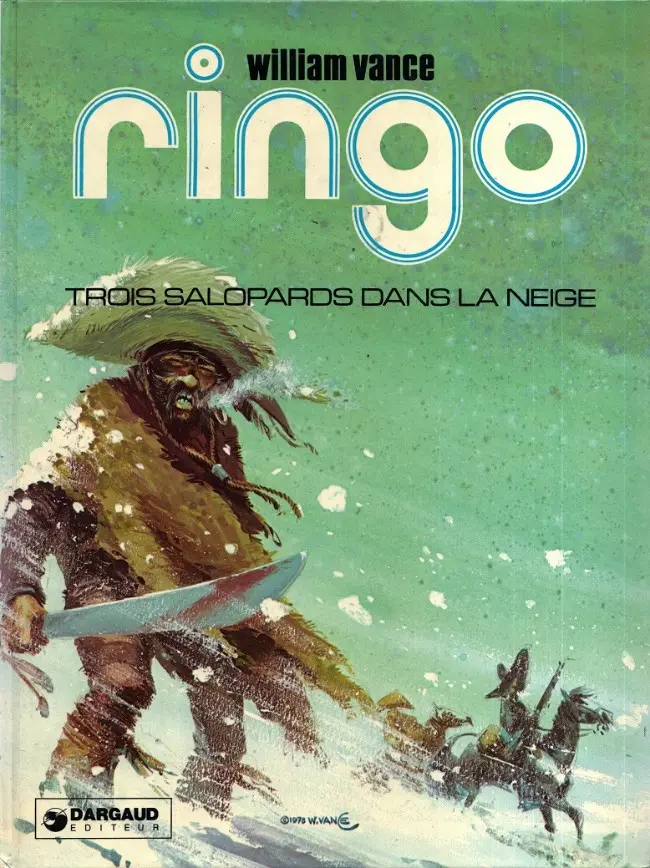 Couverture de l'album Ringo Tome 3 Trois salopards dans la neige