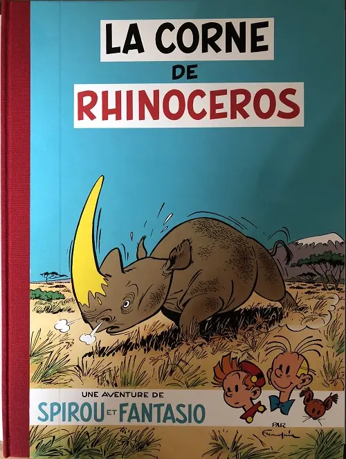 Couverture de l'album Spirou et Fantasio Tome 6 La corne de rhinocéros