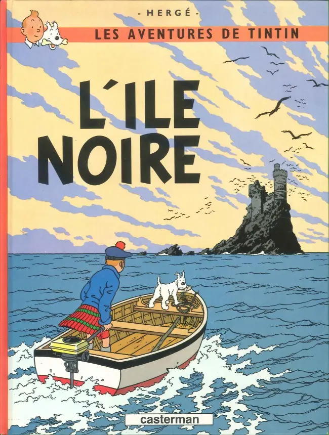 Couverture de l'album Tintin Tome 7 L'île noire