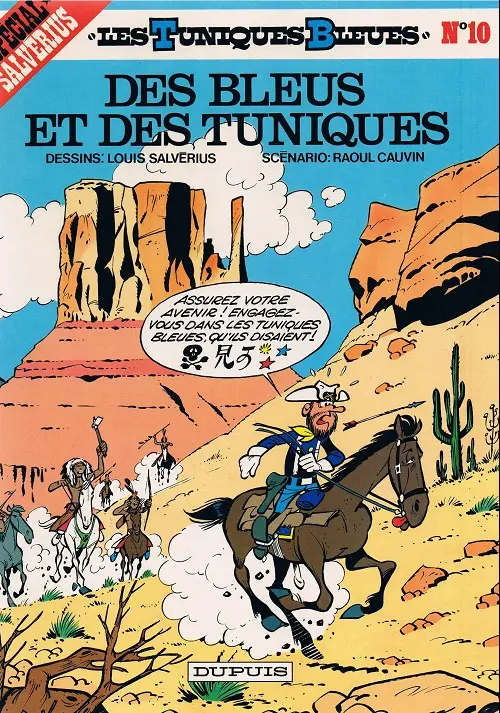 Couverture de l'album Les Tuniques Bleues Tome 10 Des bleus et des tuniques