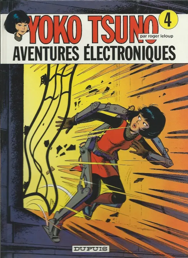 Couverture de l'album Yoko Tsuno Tome 4 Aventures électroniques