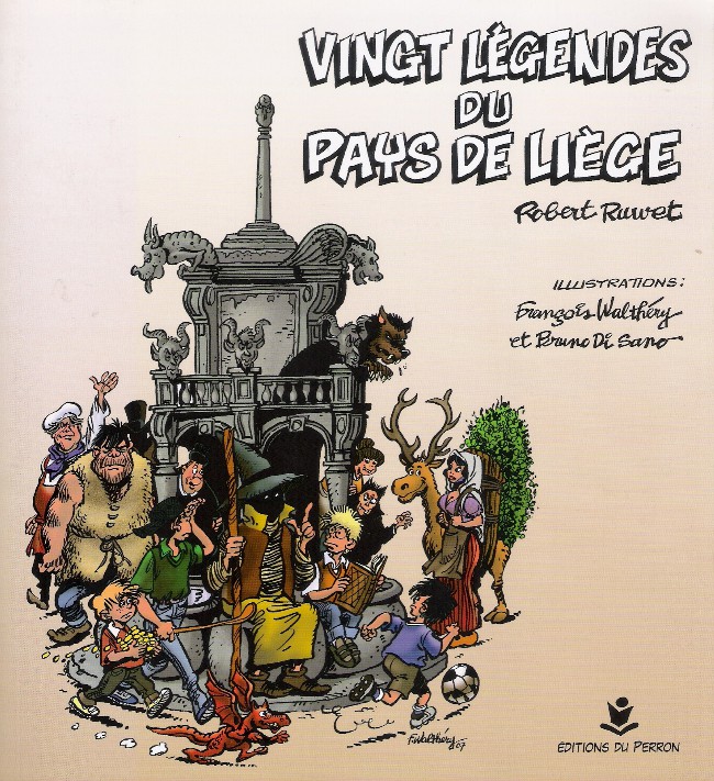 Couverture de l'album Vingt légendes du Pays de Liège