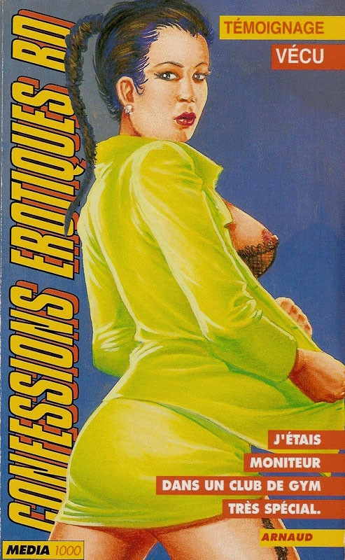 Couverture de l'album Confessions érotiques BD Arnaud : J'étais moniteur dans un club de gym très spécial.