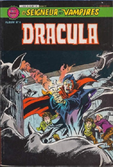 Couverture de l'album Dracula le vampire Album N° 4