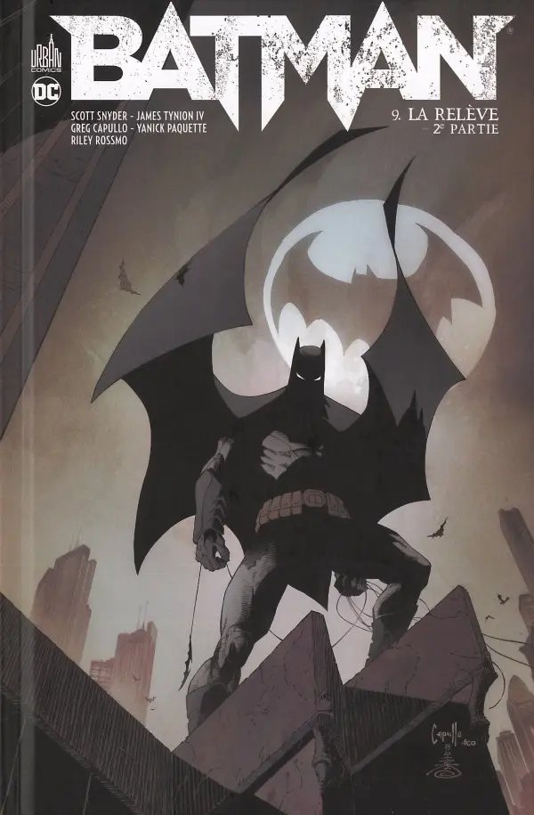 Couverture de l'album Batman Tome 9 La Relève - 2e partie