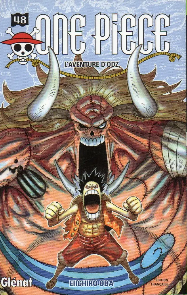 Couverture de l'album One Piece Tome 48 L'aventure d'Odz