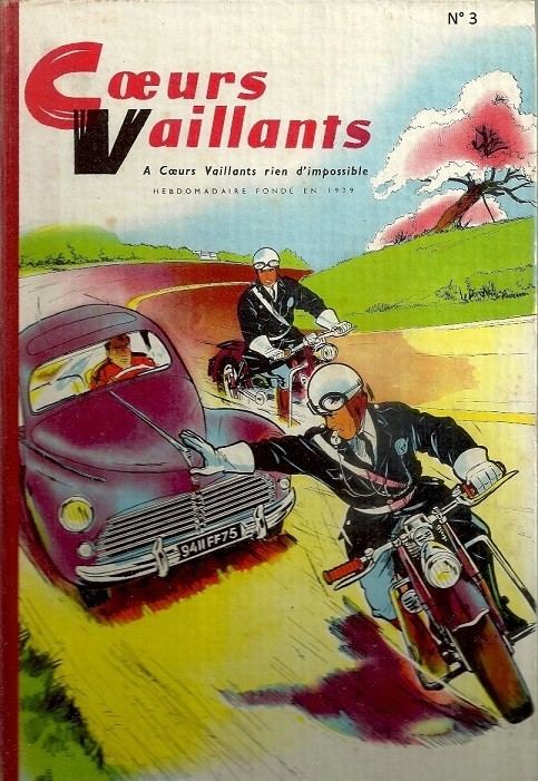 Couverture de l'album Cœurs Vaillants N° 3 1958 (n°15 à 26)