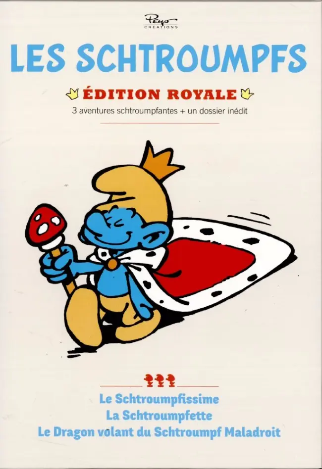Couverture de l'album Les Schtroumpfs Édition Royale