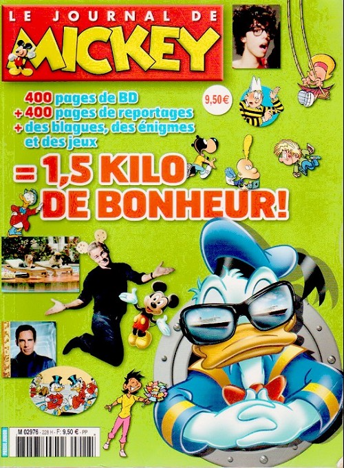 Couverture de l'album Le Journal de Mickey Album N° 228