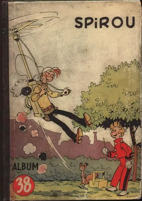 Couverture de l'album Le journal de Spirou Album 38