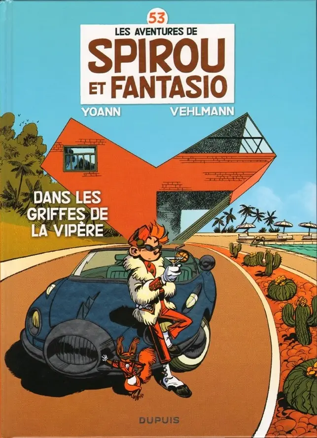 Couverture de l'album Spirou et Fantasio Tome 53 Dans les griffes de la Vipère