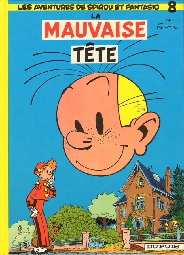 Couverture de l'album Spirou et Fantasio Tome 8 La mauvaise tête