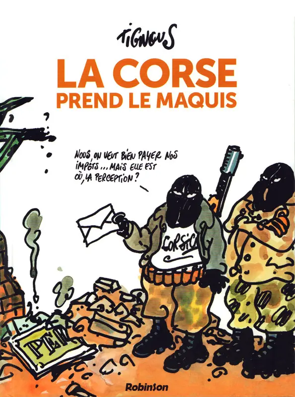 Couverture de l'album La Corse prend le maquis