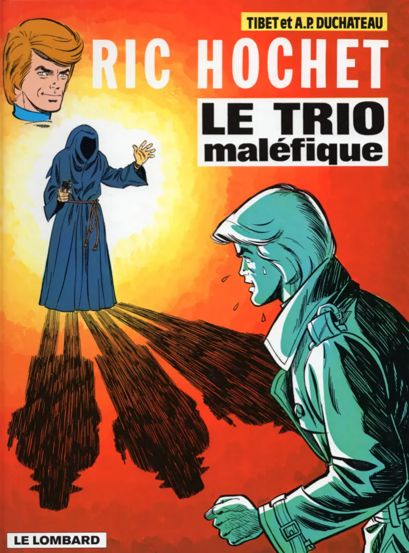 Couverture de l'album Ric Hochet Tome 21 Le trio maléfique