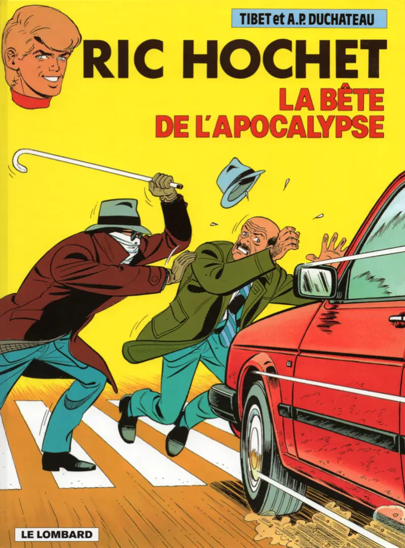 Couverture de l'album Ric Hochet Tome 51 La bête de l'apocalypse