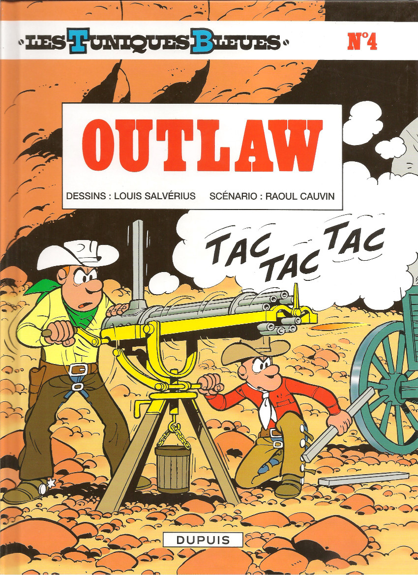 Couverture de l'album Les Tuniques Bleues Tome 4 Outlaw